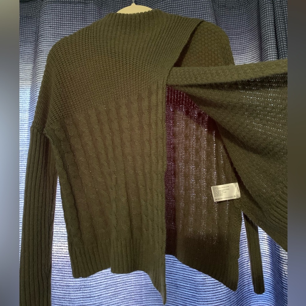 Cape style sweater size small